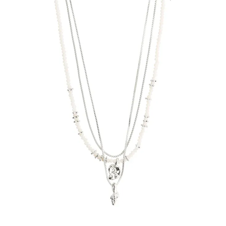 SEA 3-in-1 Necklace Set | Silver