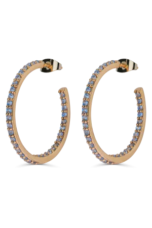 Serena Hoops - Adriatic Blue