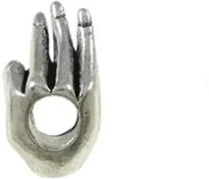 Sexy Sparkles 1 Pc Ok Hand Gesture Bead Charm Spacer for Snake Chain Charm Bracelet