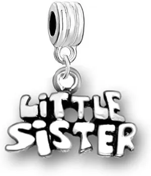 Sexy Sparkles Choose Your Charm Big Sister Middle Sister or Little Sister Charm Bead