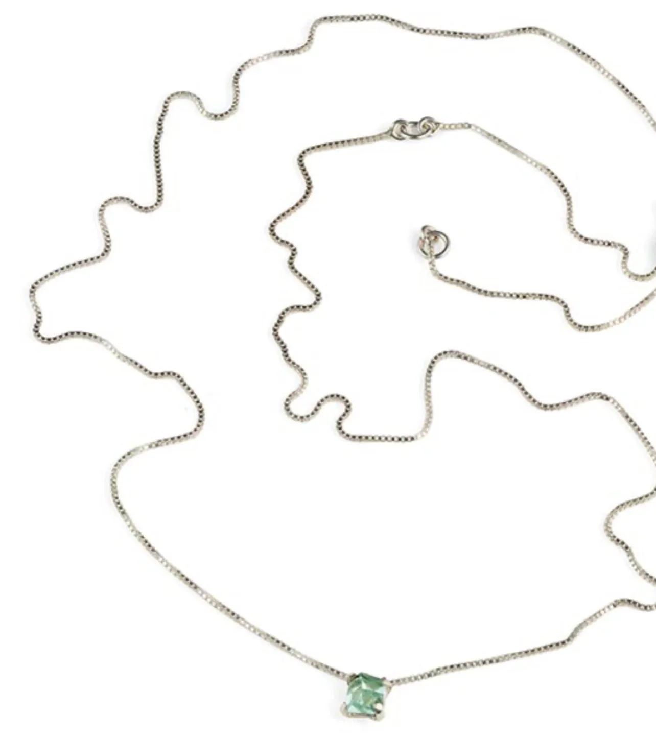 Sägen Prisma aqua necklace
