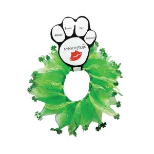 Shamrock Smoocher Dog Collar