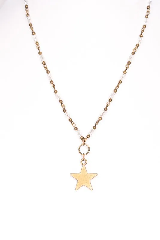 Shining Star Beaded Necklace