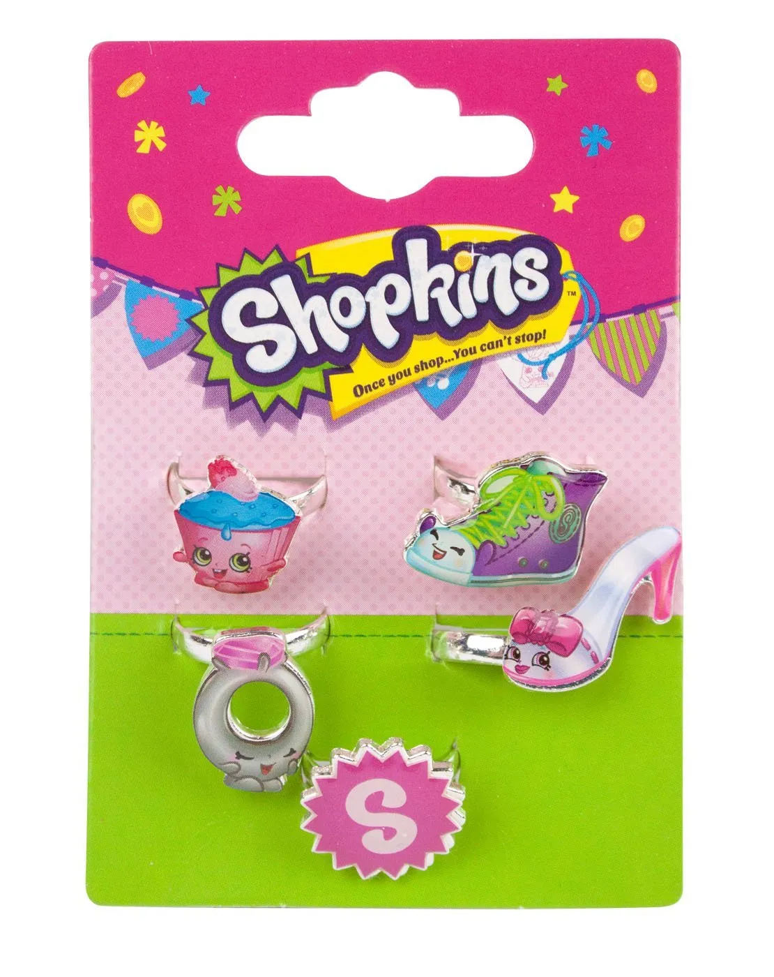 Shopkins Ring Set Series 3