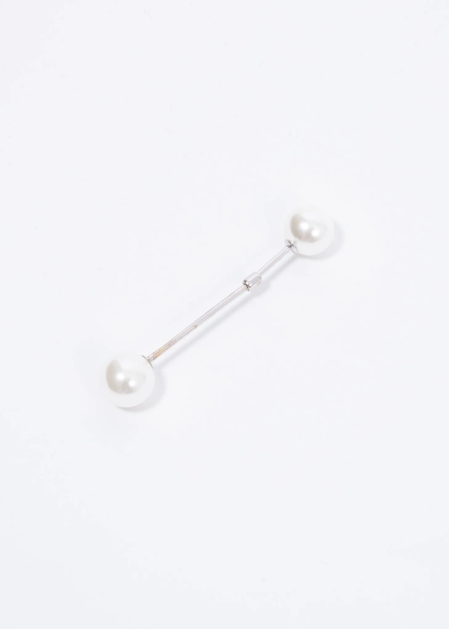 Silver Pearl Isa-16 Earring