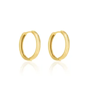 Simple Circle Hoop Earrings