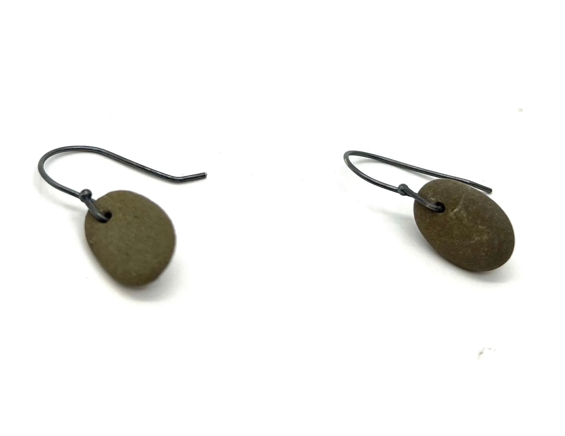 Simple Rock Earrings