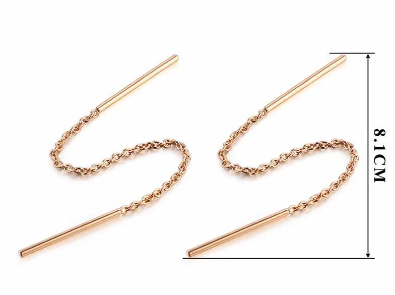 Simple Style Jewelry Drop Earrings