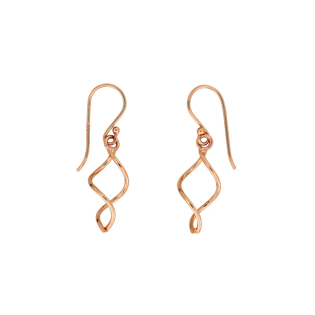 Simple Twist Drop Earring