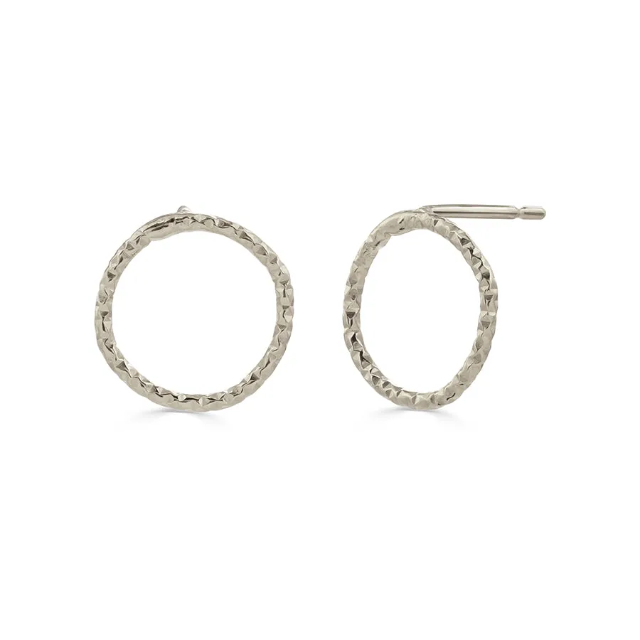 Small silver studs