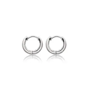 SMALL SQUARE CREOLE EARRING