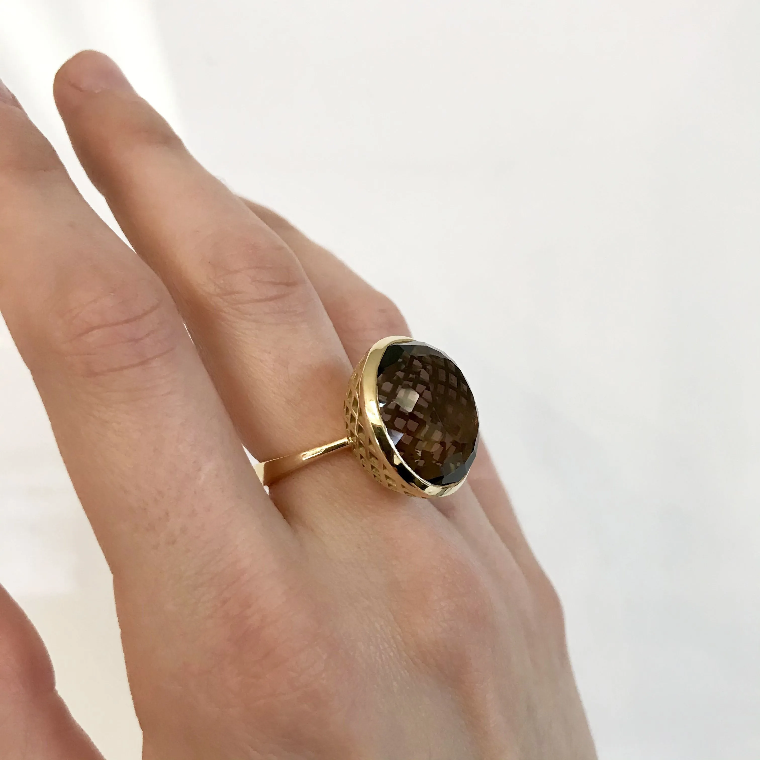 Smoky Quartz Ring