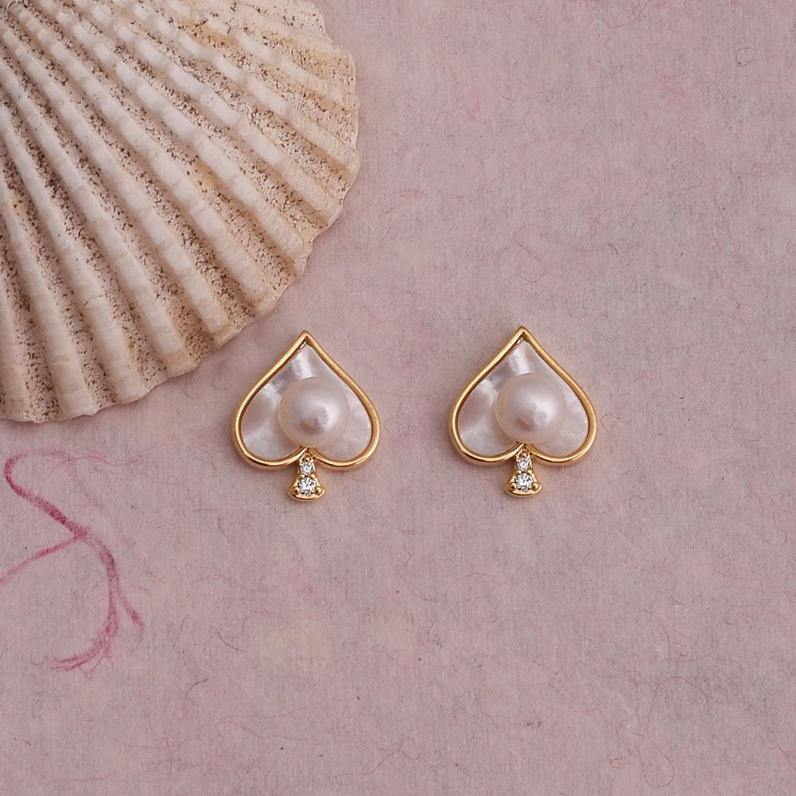 Spade Fashionable Stud Earrings