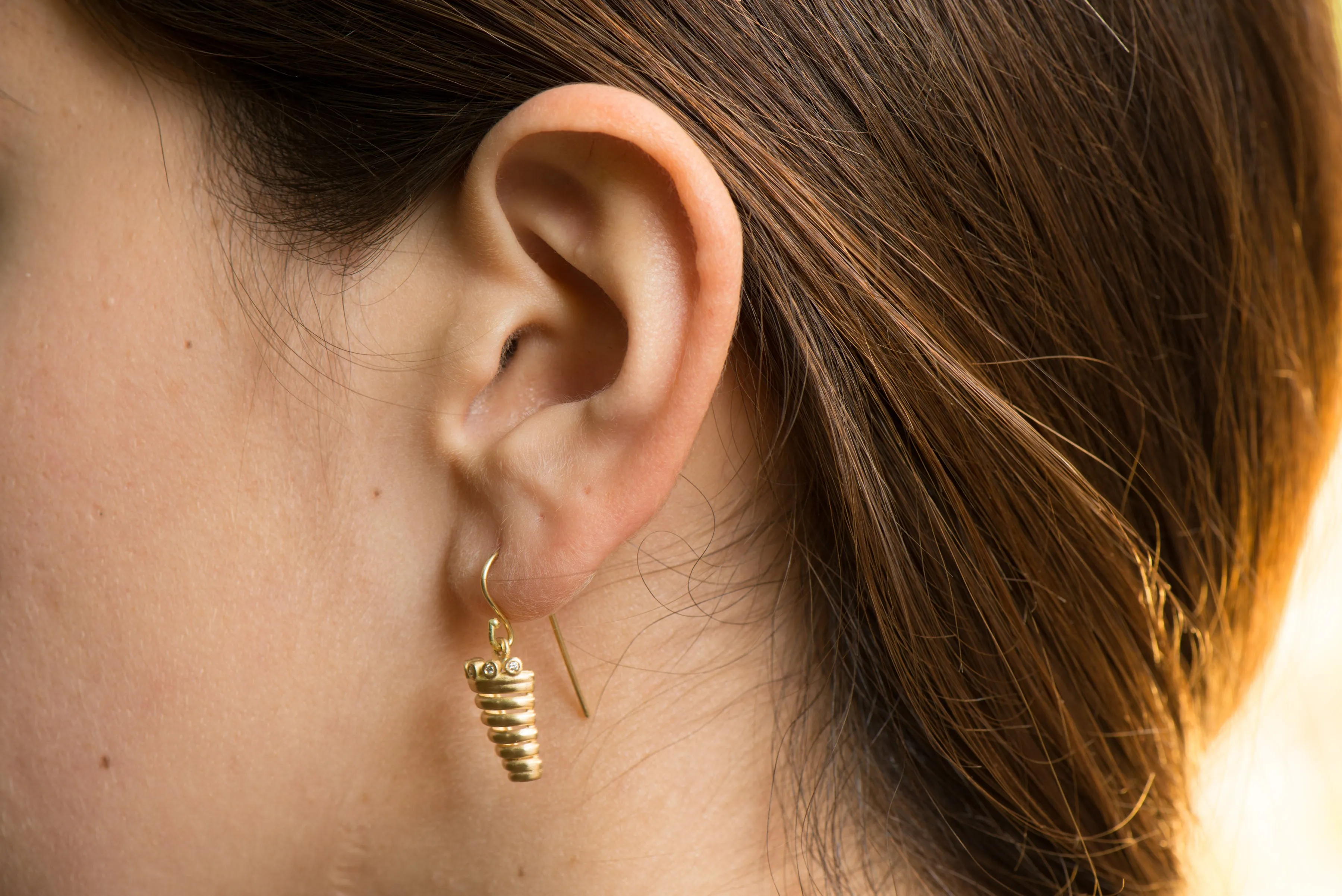 Spiral Diamonds Earrings