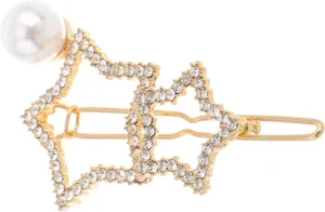 Star Hair Clips with Rhinestones and Accents Elegant Hair for Weddings and Everyday Wear Easy