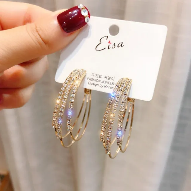 Stylemein - Hoop Earrings | Gold Hoop Earrings