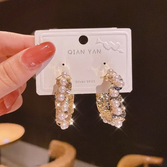 Stylemein - Hoop Earrings | Gold Hoop Earrings