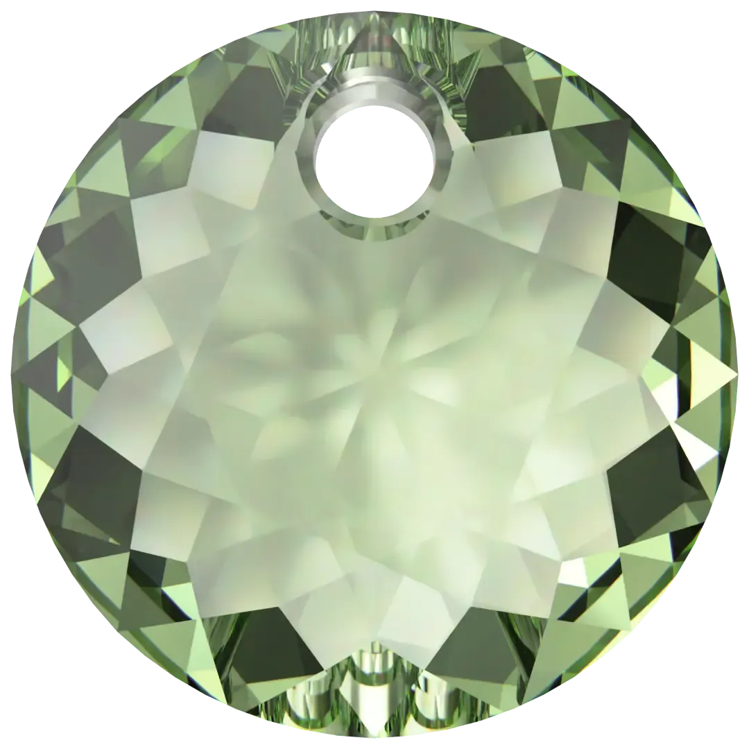 Swarovski Pendants Classic Cut (6430) Recreated Peridot