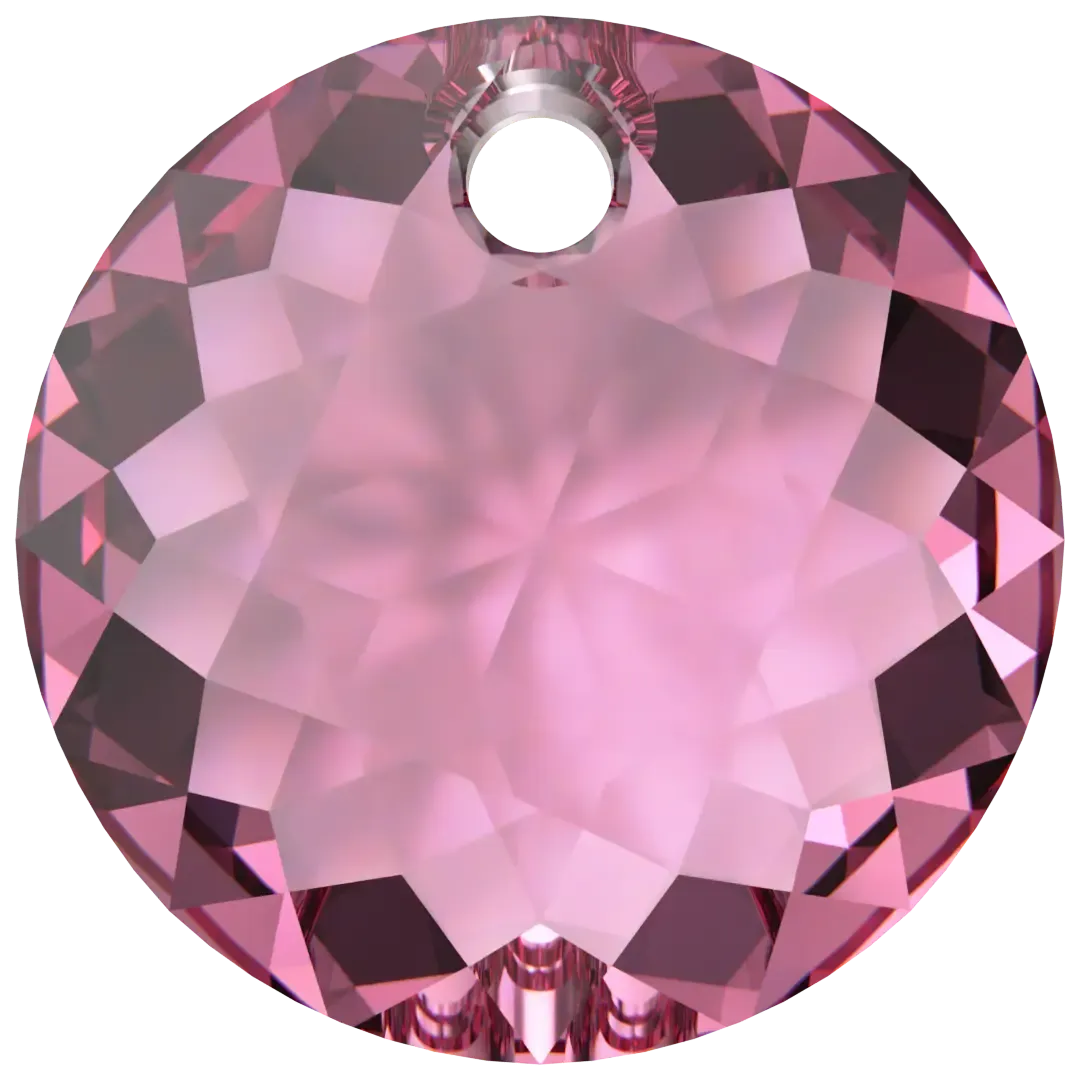 Swarovski Pendants Classic Cut (6430) Rose