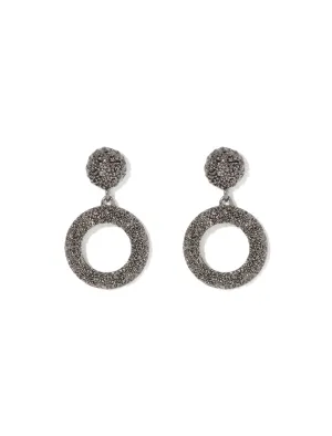 Tabby Texture Hoop Earrings