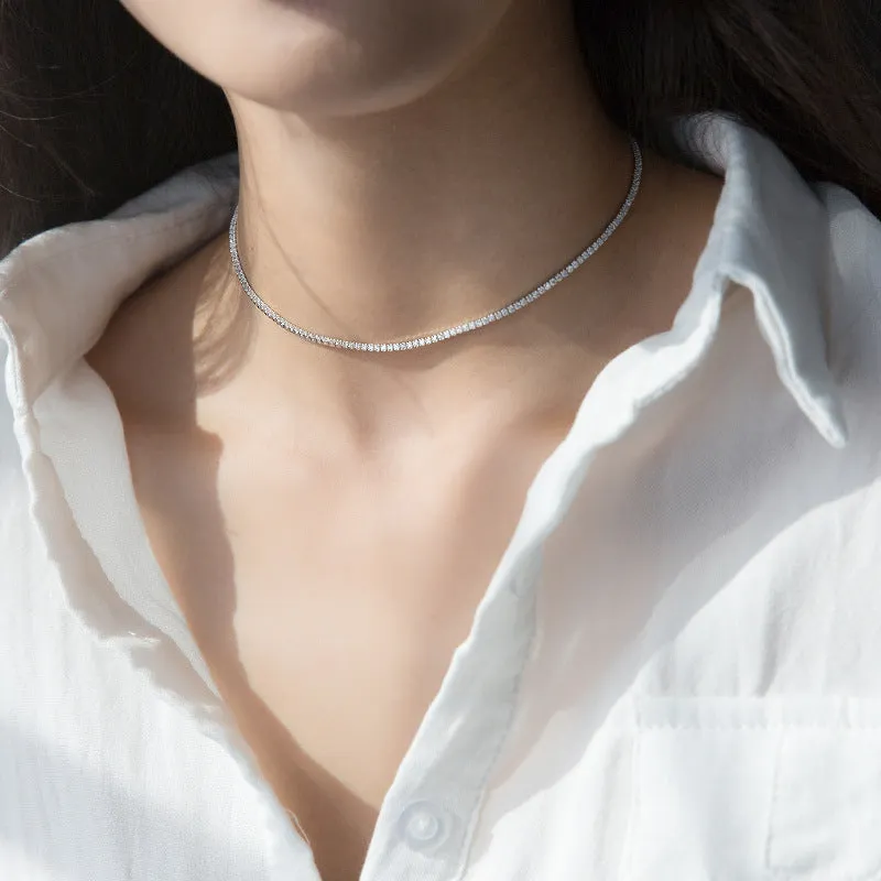 Tennis Diamond Necklace