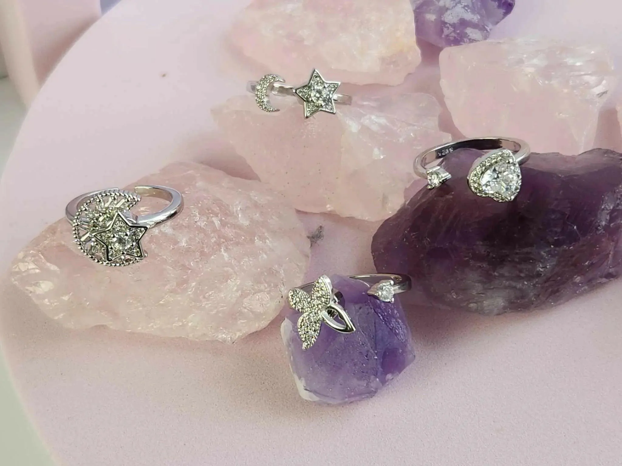 The Boho Chic Bundle - Fidget Spinner Rings