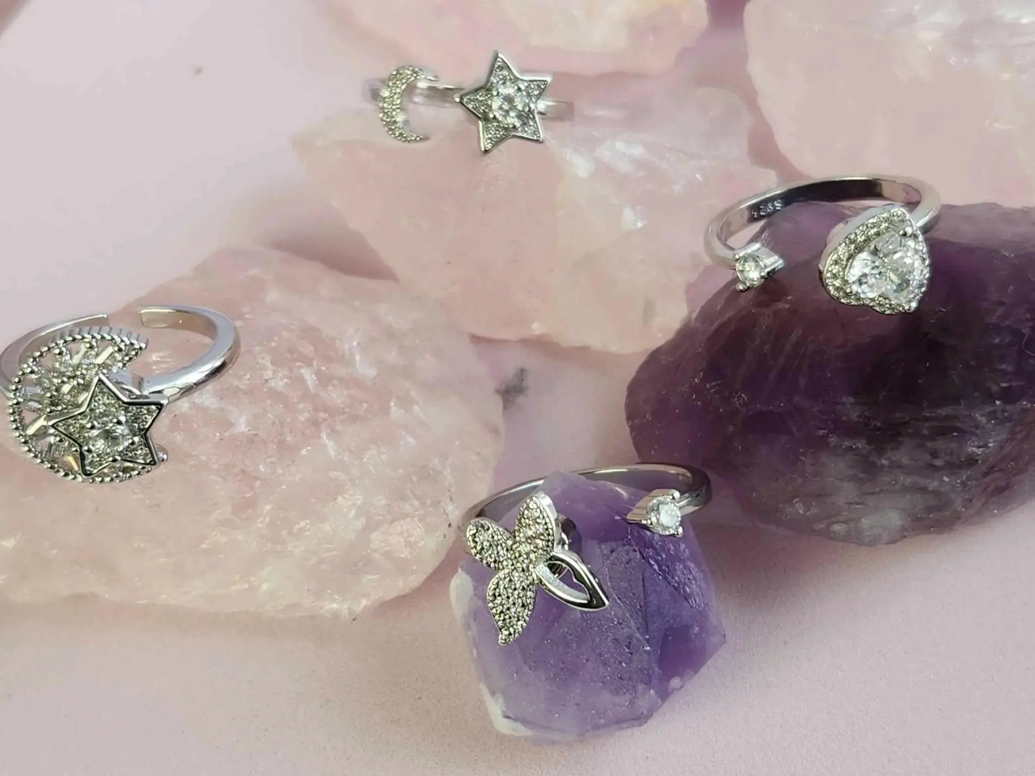 The Boho Chic Bundle - Fidget Spinner Rings