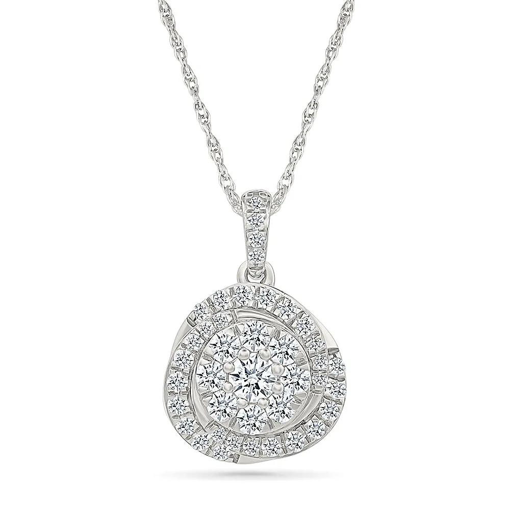 The Citran Gold & Diamond Pendant