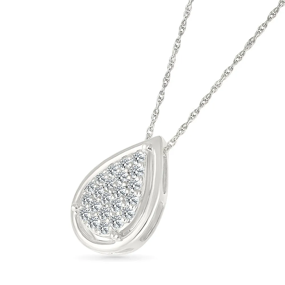The Gleam Of Glory Diamond Pendant