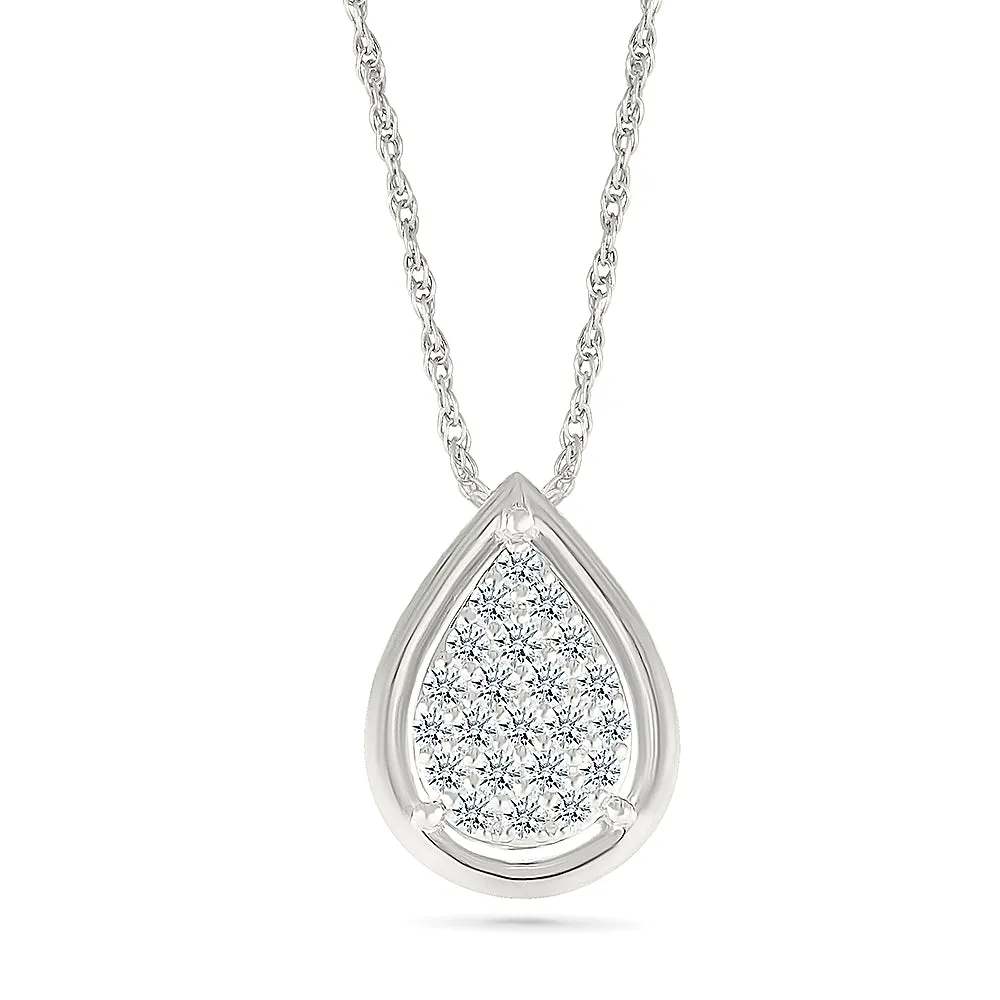 The Gleam Of Glory Diamond Pendant