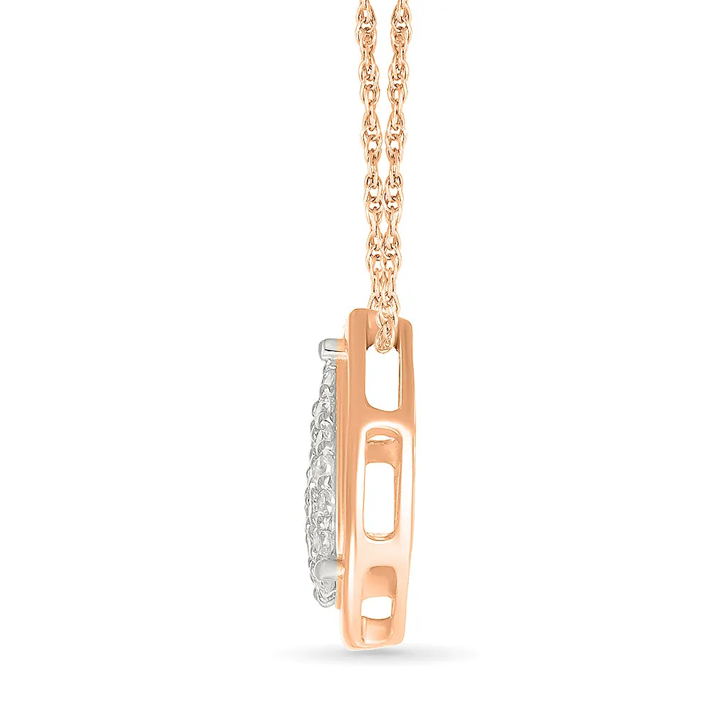The Gleam Of Glory Diamond Pendant