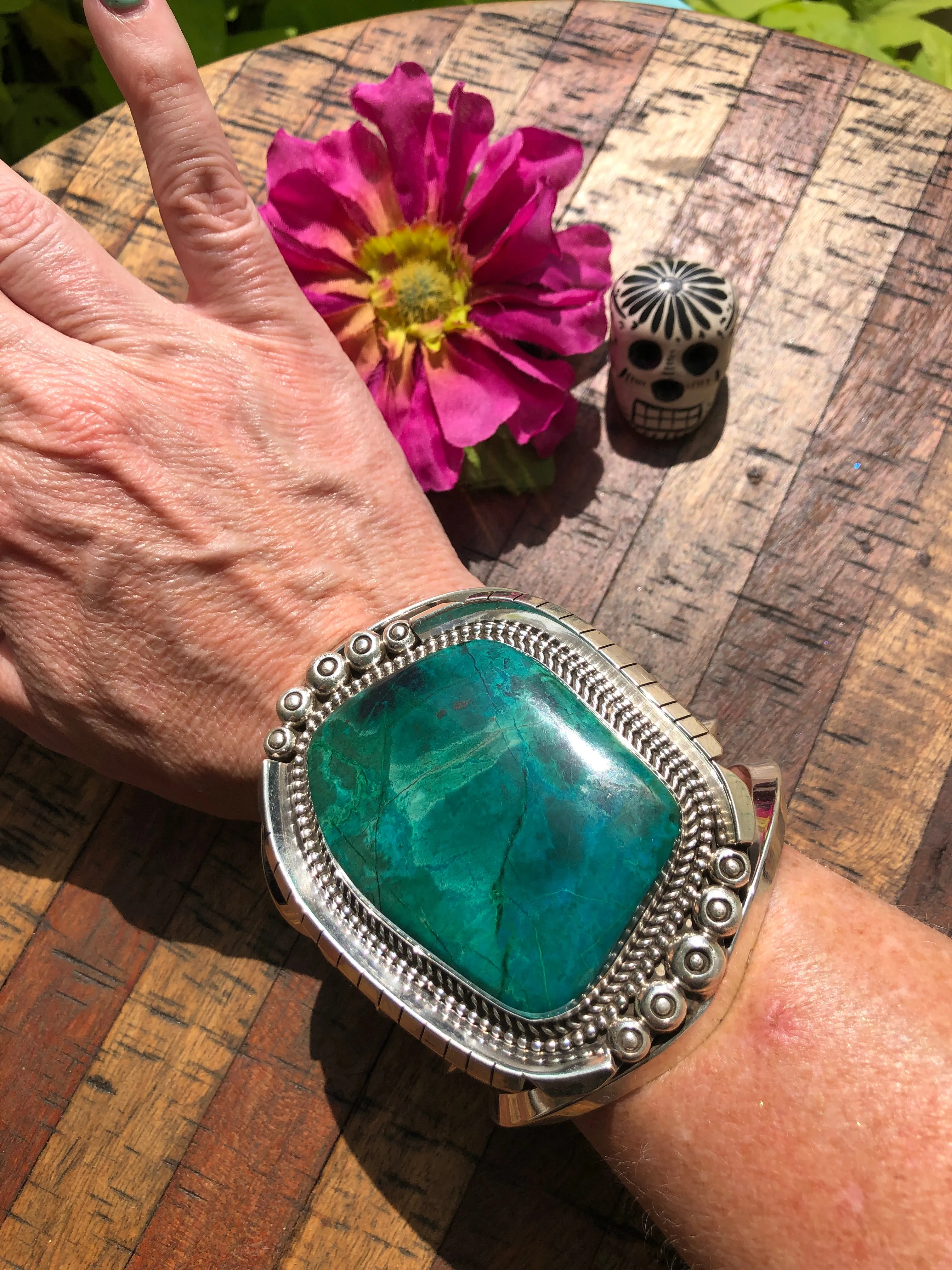 The "Emerald Forest" Cuff