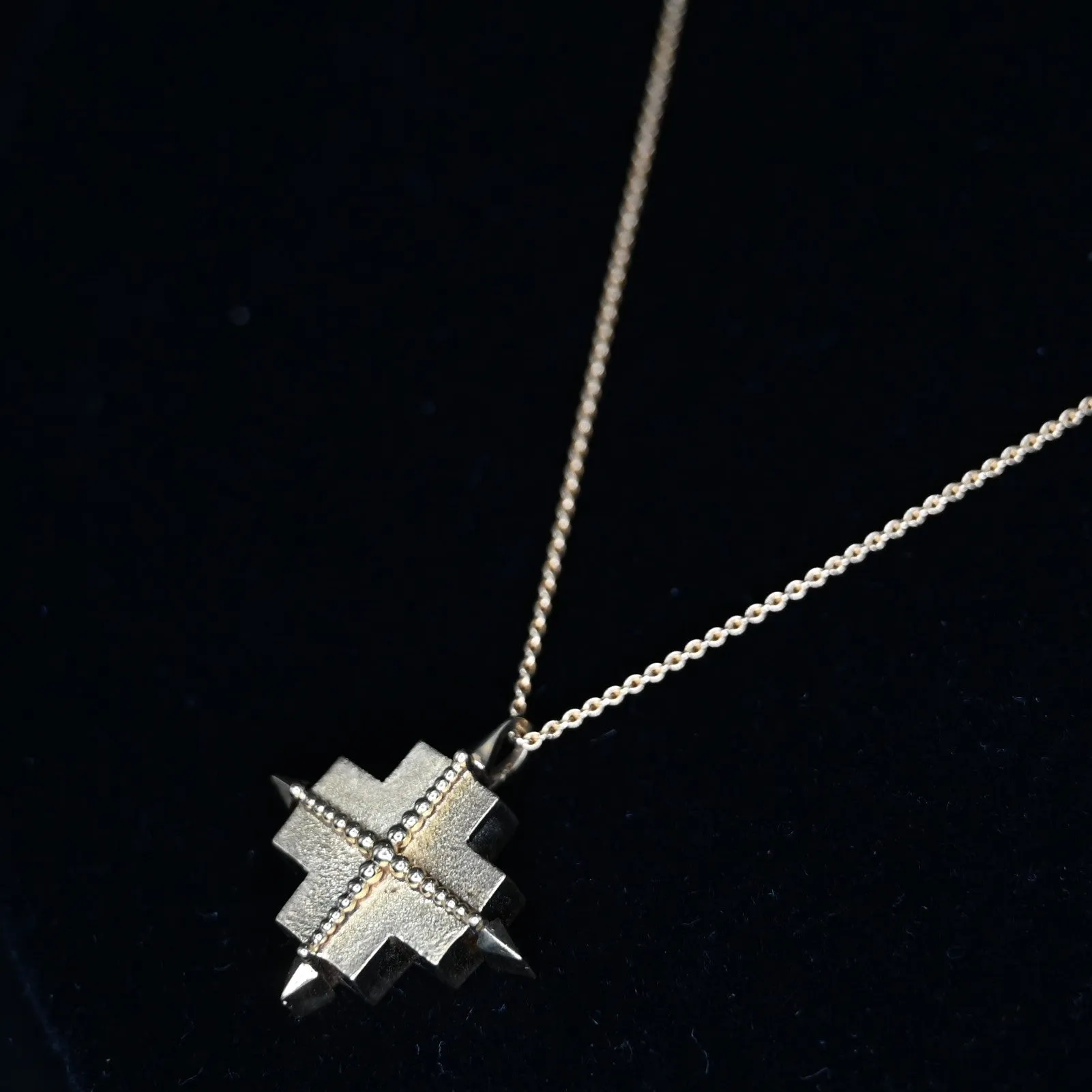 True North Pendant, small, 18K