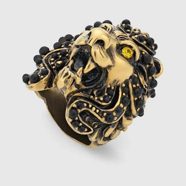 VINTAGE LIONHEAD RING