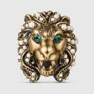 VINTAGE LIONHEAD RING