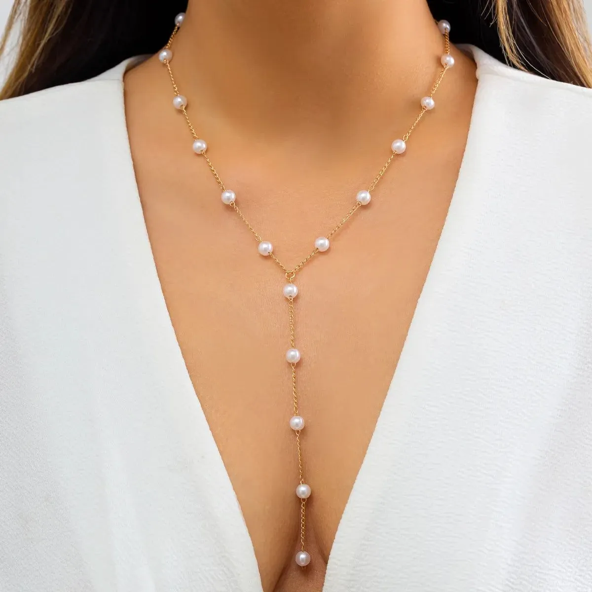 Vintage Pearl Heart Necklaces Collection