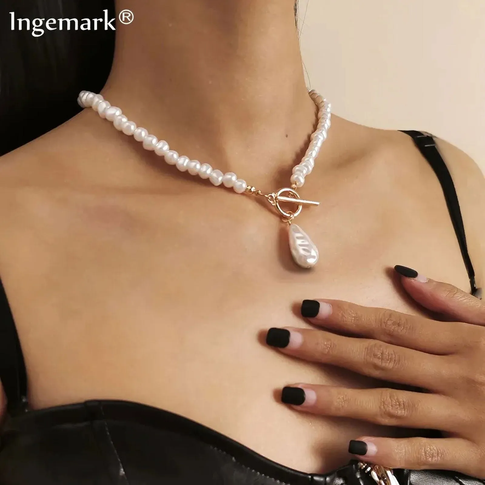 Vintage Pearl Heart Necklaces Collection