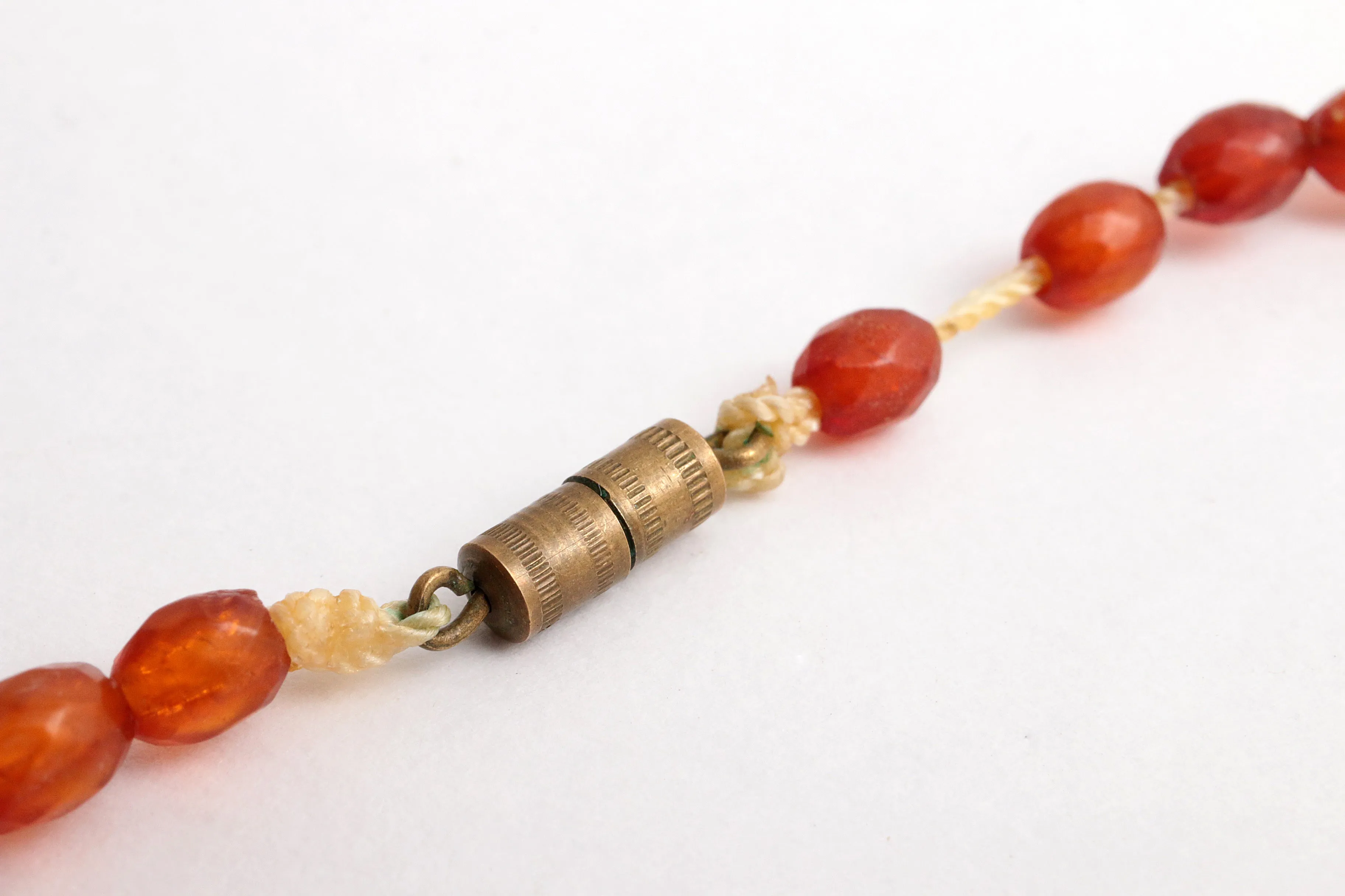 Vintage Set of Four Amber Necklaces, 1960s