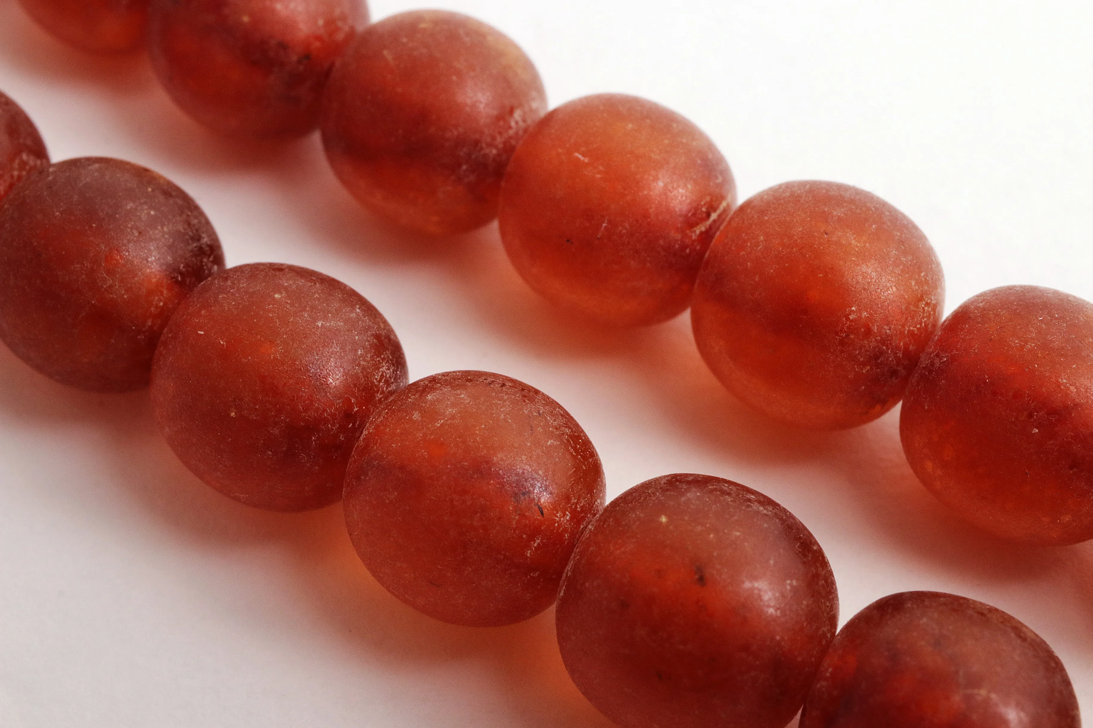 Vintage Set of Four Amber Necklaces, 1960s