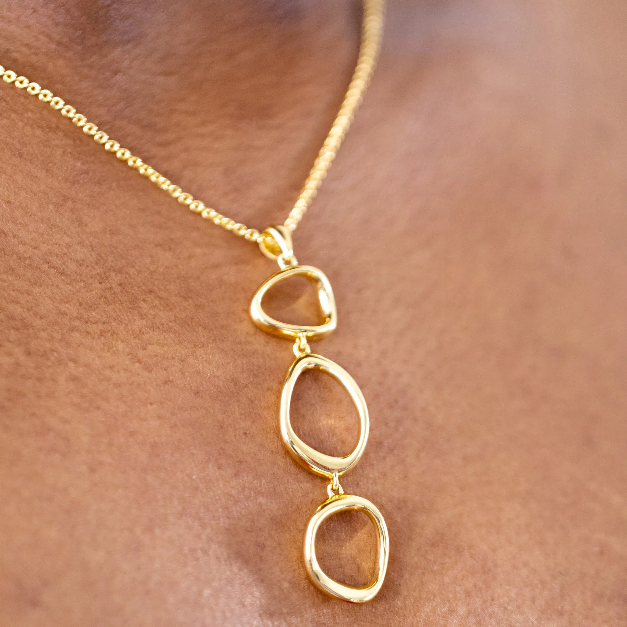Volcan Necklace in 18ct Gold Vermeil