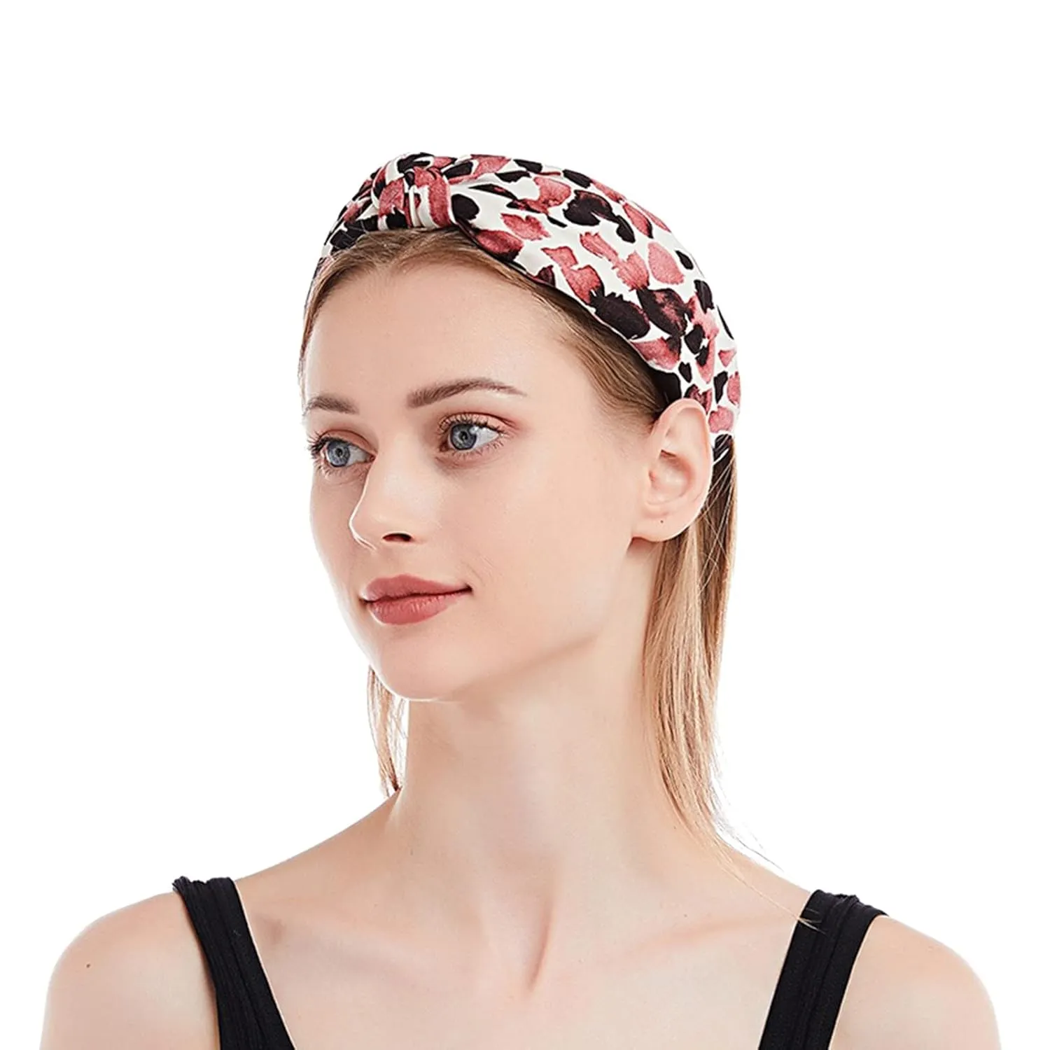Women hairbands for women's hair Elastic Head Wrap Hair Band Print Headband makeup headband ladies Bandana knotted Headband
