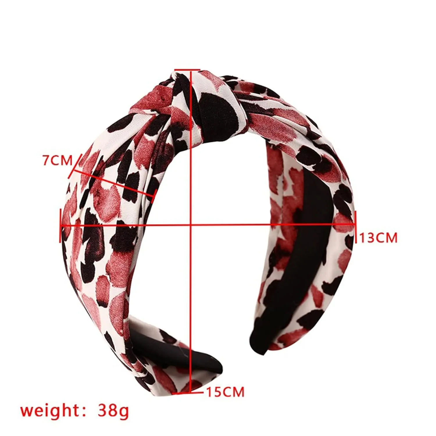 Women hairbands for women's hair Elastic Head Wrap Hair Band Print Headband makeup headband ladies Bandana knotted Headband