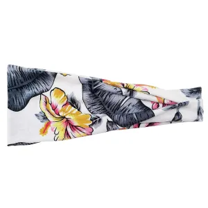 Women Wide Headbands Boho Bandeau Headbands Floral Printed Non Slip Headbands Outdoor Hair Accessories