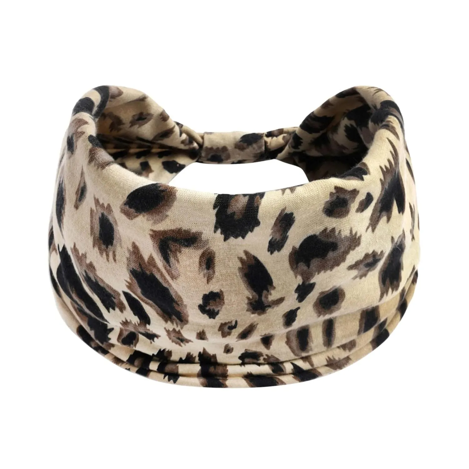Women Wide Headbands Boho Bandeau Headbands Knot Floral Printed Hair Band Fashion Hair Accessories
