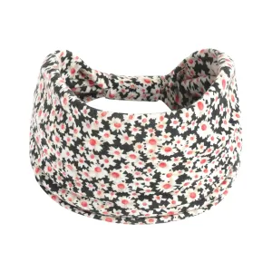 Women Wide Headbands Boho Bandeau Headbands Knot Floral Printed Hair Band Fashion Hair Accessories