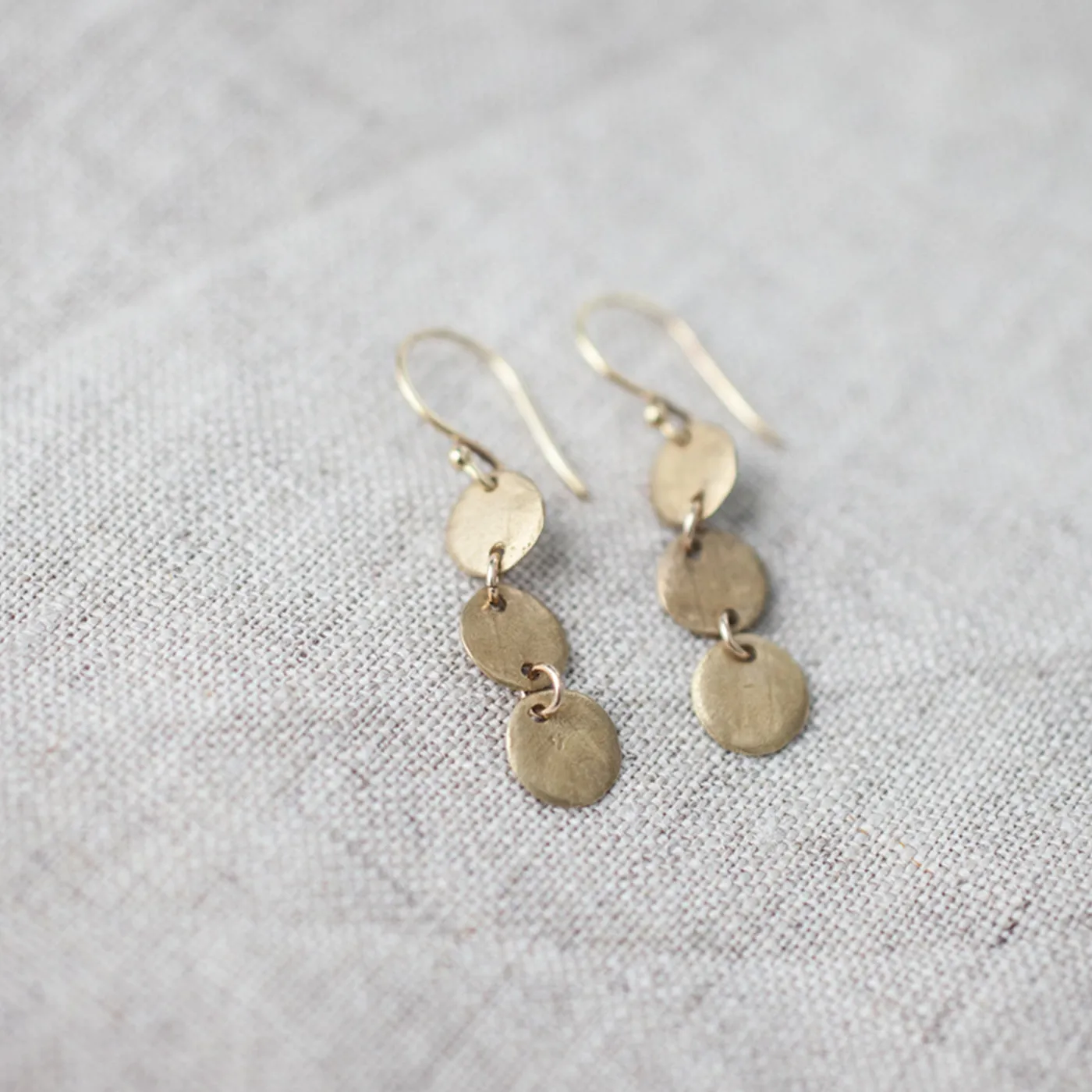 Woodland Earrings | Bronze