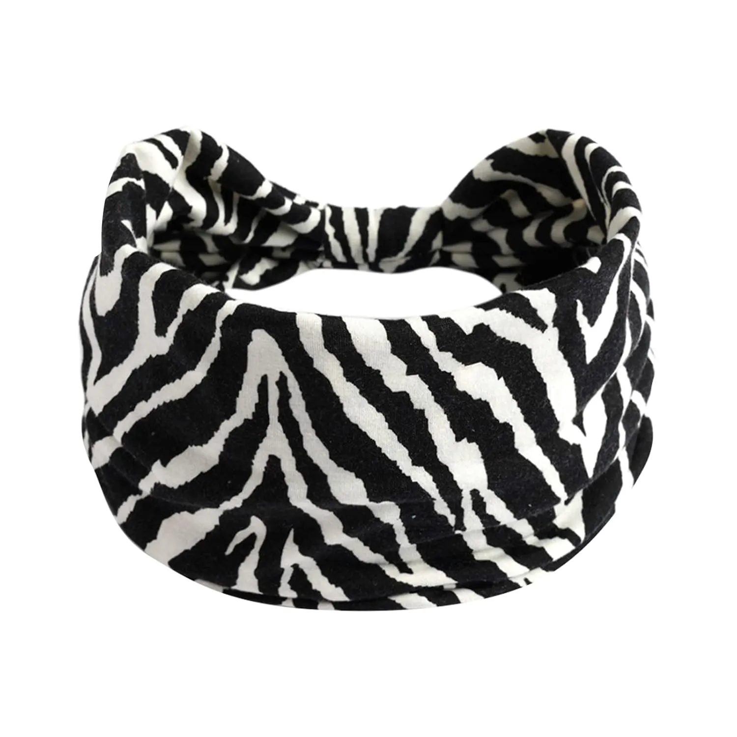 Yoga Elastic Running Headband Non-Slip Running Hijab Sports Headband Knotted Exercise Headband Styling Headwear Girls