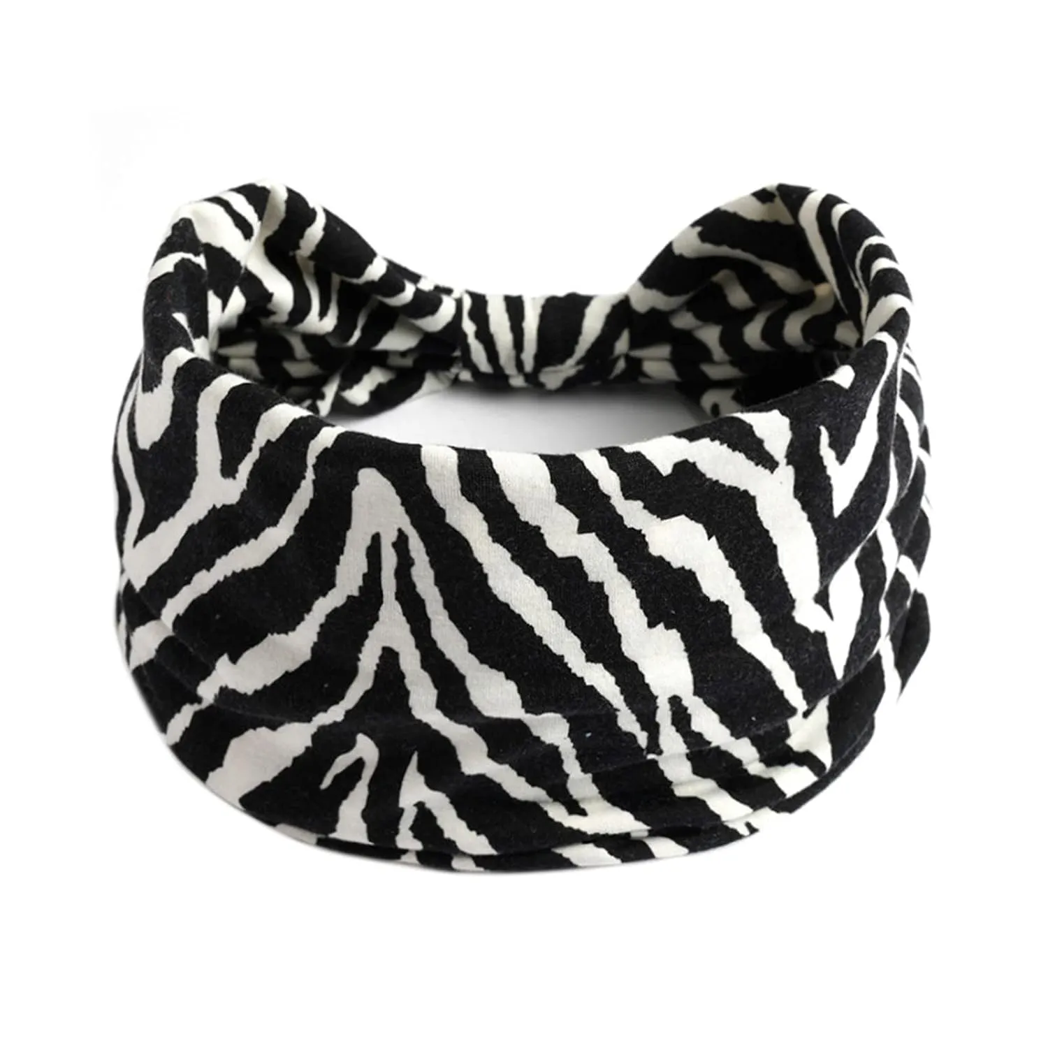 Yoga Elastic Running Headband Non-Slip Running Hijab Sports Headband Knotted Exercise Headband Styling Headwear Girls