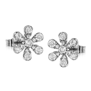 ZE618 Earring in 14k Gold with Diamonds