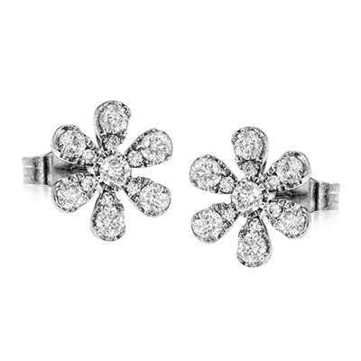 ZE618 Earring in 14k Gold with Diamonds